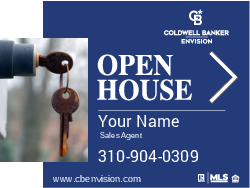 Coldwell Banker Envision Open House Double Side