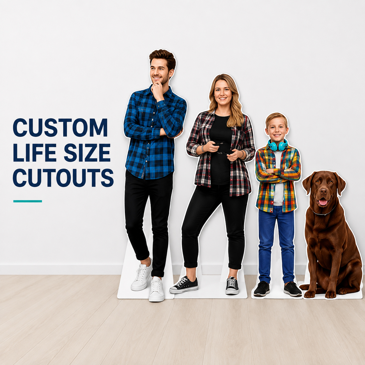 Custom Life-Size Standup Cutouts