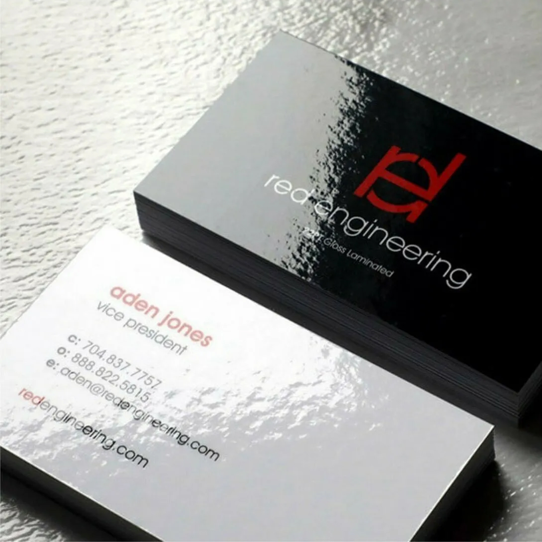 Glossy & Matte Business Cards